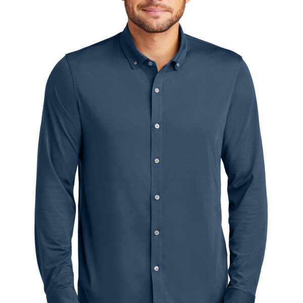 Stretch Jersey Long Sleeve Shirt Thumbnail