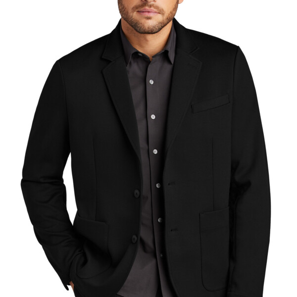 Relaxed Knit Blazer Thumbnail