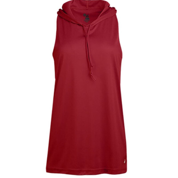 Women's B-Core Racerback Hooded Tank Top Thumbnail
