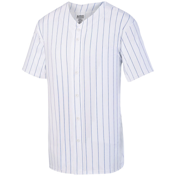 Pinstripe Full-Button Jersey Thumbnail