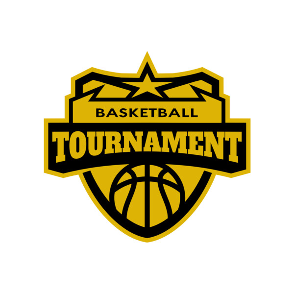 Tournament Basketball logo template 02 Thumbnail