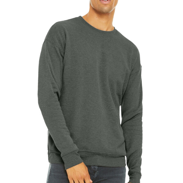 DP No NN on Back Unisex Sponge Fleece Drop Shoulder Sweatshirt Thumbnail