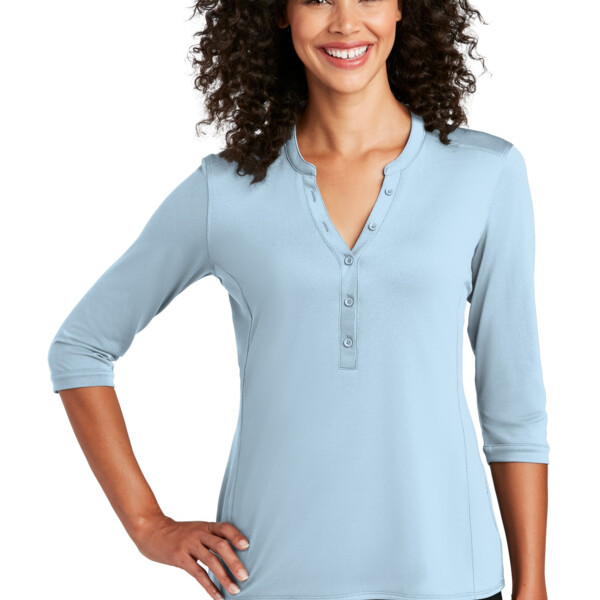 Canes Ladies UV Choice Pique Henley Thumbnail