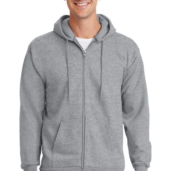 Copy of Essential Fleece Full Zip Hooded Sweatshirt Thumbnail