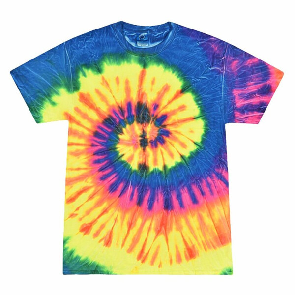 School Multi-Color Tie-Dyed T-Shirt Thumbnail