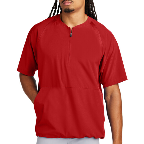 HRCanes Repeat 1/2 Zip Short Sleeve Jacket Thumbnail