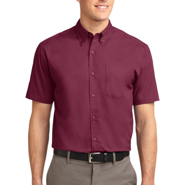 Masonic Lodge Tall Short Sleeve Easy Care Shirt Thumbnail
