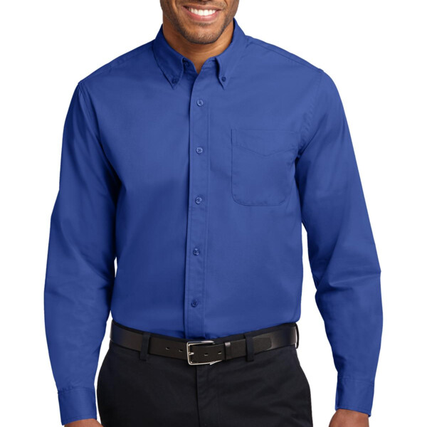 Masonic Lodge Tall Long Sleeve Easy Care Shirt Thumbnail