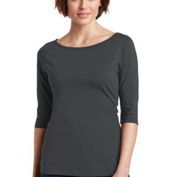 DP Women's Perfect Weight ® 3/4 Sleeve Tee Thumbnail