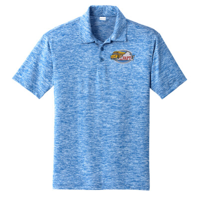 VAPT - PosiCharge ® Electric Heather Polo Thumbnail