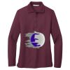 Ladies Silk Touch™ Long Sleeve Polo Thumbnail