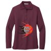 Ladies Silk Touch™ Long Sleeve Polo Thumbnail