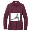Ladies Silk Touch™ Long Sleeve Polo Thumbnail