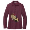 Ladies Silk Touch™ Long Sleeve Polo Thumbnail