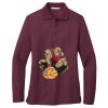 Ladies Silk Touch™ Long Sleeve Polo Thumbnail