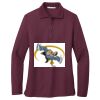 Ladies Silk Touch™ Long Sleeve Polo Thumbnail