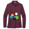 Ladies Silk Touch™ Long Sleeve Polo Thumbnail