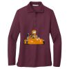 Ladies Silk Touch™ Long Sleeve Polo Thumbnail