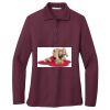Ladies Silk Touch™ Long Sleeve Polo Thumbnail