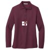 Ladies Silk Touch™ Long Sleeve Polo Thumbnail