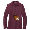 Ladies Silk Touch™ Long Sleeve Polo Thumbnail