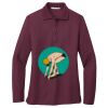 Ladies Silk Touch™ Long Sleeve Polo Thumbnail