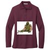Ladies Silk Touch™ Long Sleeve Polo Thumbnail