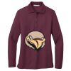Ladies Silk Touch™ Long Sleeve Polo Thumbnail