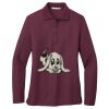 Ladies Silk Touch™ Long Sleeve Polo Thumbnail