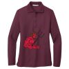 Ladies Silk Touch™ Long Sleeve Polo Thumbnail