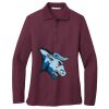 Ladies Silk Touch™ Long Sleeve Polo Thumbnail