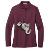 Ladies Silk Touch™ Long Sleeve Polo Thumbnail