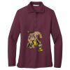 Ladies Silk Touch™ Long Sleeve Polo Thumbnail