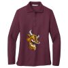 Ladies Silk Touch™ Long Sleeve Polo Thumbnail