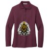 Ladies Silk Touch™ Long Sleeve Polo Thumbnail