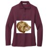 Ladies Silk Touch™ Long Sleeve Polo Thumbnail