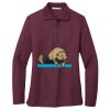 Ladies Silk Touch™ Long Sleeve Polo Thumbnail