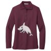 Ladies Silk Touch™ Long Sleeve Polo Thumbnail