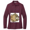 Ladies Silk Touch™ Long Sleeve Polo Thumbnail