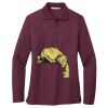Ladies Silk Touch™ Long Sleeve Polo Thumbnail