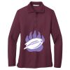 Ladies Silk Touch™ Long Sleeve Polo Thumbnail