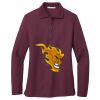 Ladies Silk Touch™ Long Sleeve Polo Thumbnail