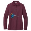Ladies Silk Touch™ Long Sleeve Polo Thumbnail