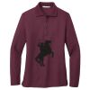 Ladies Silk Touch™ Long Sleeve Polo Thumbnail