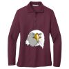 Ladies Silk Touch™ Long Sleeve Polo Thumbnail