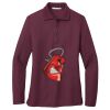 Ladies Silk Touch™ Long Sleeve Polo Thumbnail