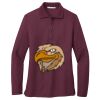 Ladies Silk Touch™ Long Sleeve Polo Thumbnail