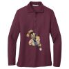 Ladies Silk Touch™ Long Sleeve Polo Thumbnail