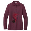 Ladies Silk Touch™ Long Sleeve Polo Thumbnail
