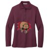 Ladies Silk Touch™ Long Sleeve Polo Thumbnail